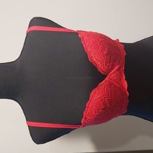 VS PINK Date Push Up Red Bra ❤️